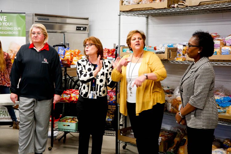 District 131 Marie Wilkinson Food Pantry Celebrates Opening At