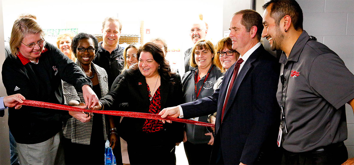 District 131 Marie Wilkinson Food Pantry Celebrates Opening At