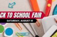 Back to School Fair August 10