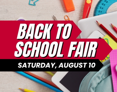 Back to School Fair August 10