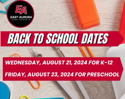 Back to School Dates 