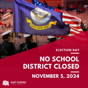 Election Day - No School. District Closed on November 5, 2025