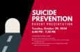 Suicide Prevention Parent Presentation