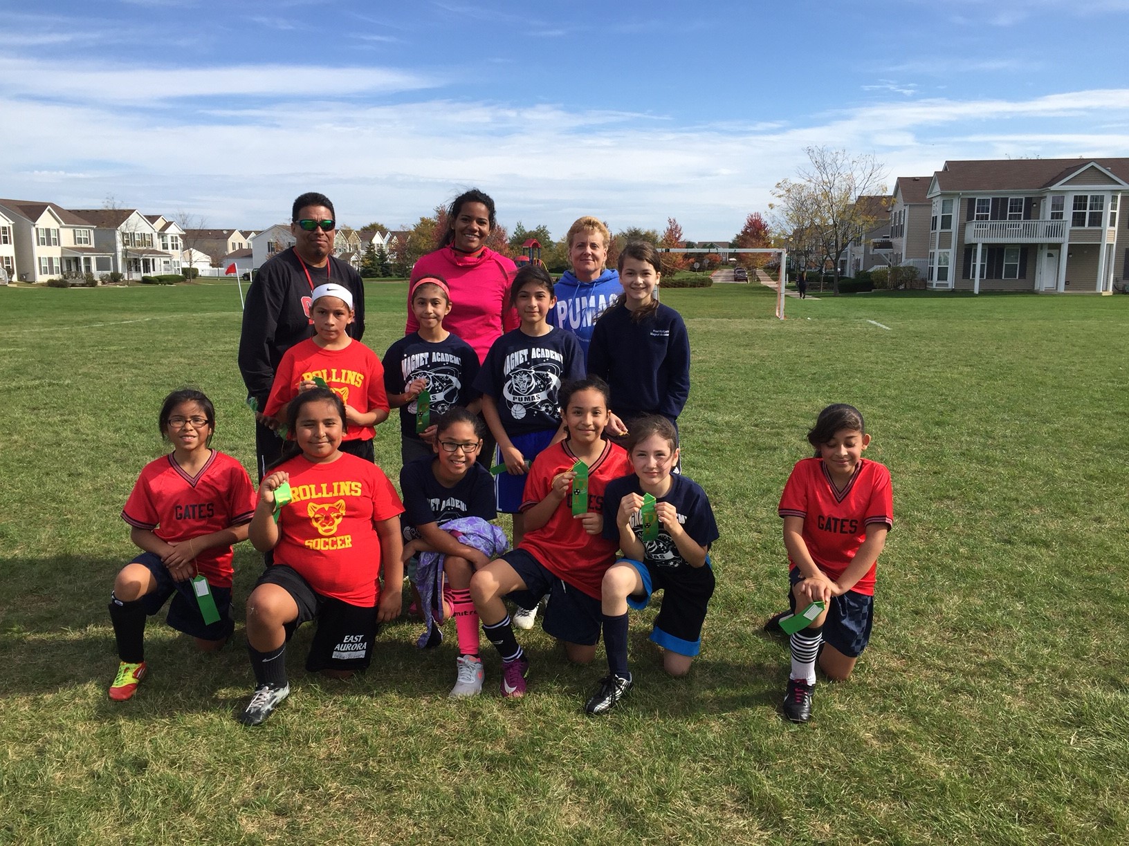 District 131 Gates Soccer Girls Compete in Tournament